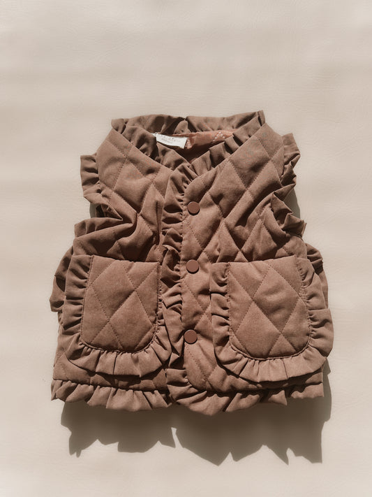 Chocolate Winter Vest